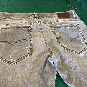 Diesel Thavar Jeans size 34” waist , 32" length faded black